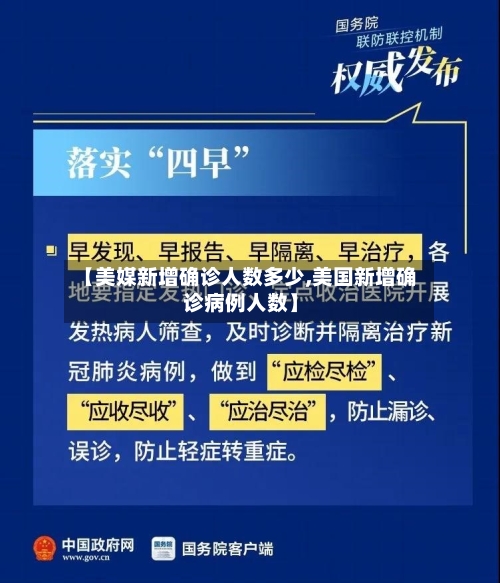 【美媒新增确诊人数多少,美国新增确诊病例人数】-第2张图片