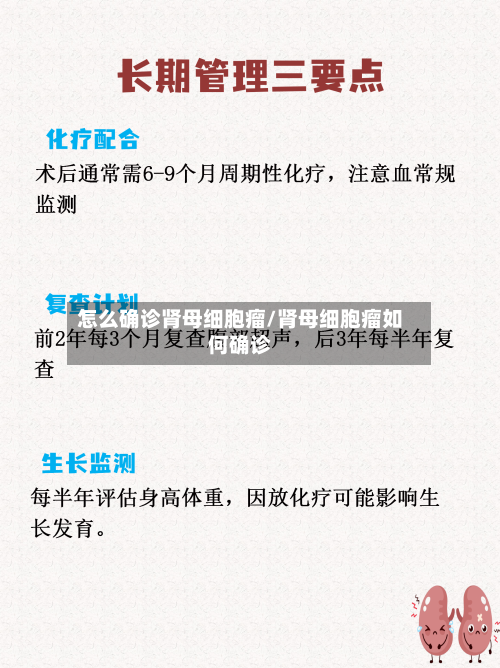 怎么确诊肾母细胞瘤/肾母细胞瘤如何确诊-第2张图片