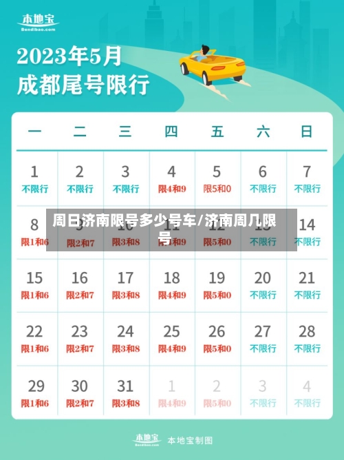 周日济南限号多少号车/济南周几限号