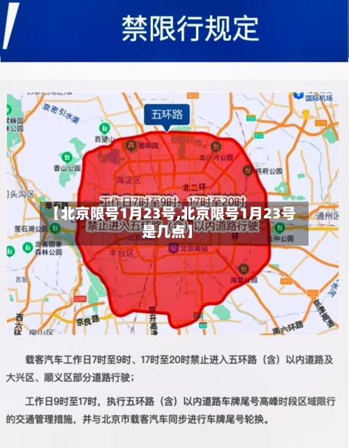 【北京限号1月23号,北京限号1月23号是几点】