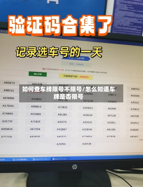 如何查车牌限号不限号/怎么知道车牌是否限号