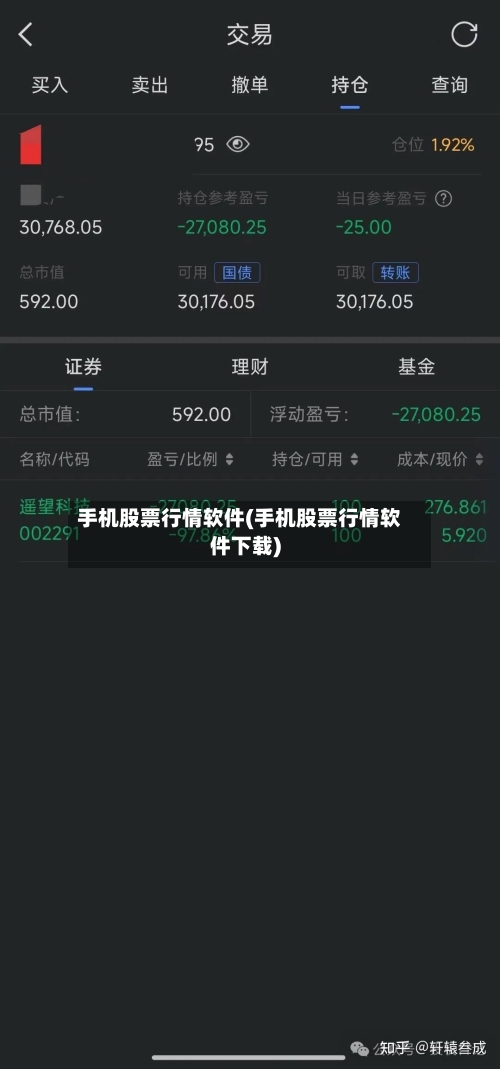 手机股票行情软件(手机股票行情软件下载)-第3张图片