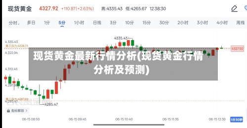 现货黄金最新行情分析(现货黄金行情分析及预测)
