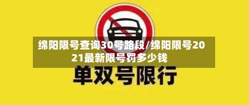 绵阳限号查询30号路段/绵阳限号2021最新限号罚多少钱