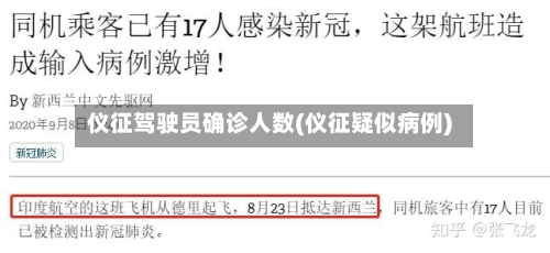 仪征驾驶员确诊人数(仪征疑似病例)-第2张图片