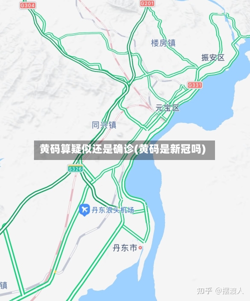 黄码算疑似还是确诊(黄码是新冠吗)