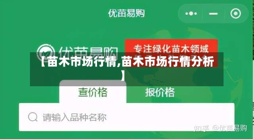 【苗木市场行情,苗木市场行情分析】-第2张图片