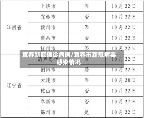 宜春新冠确诊病例/宜春市新冠病毒感染情况-第2张图片