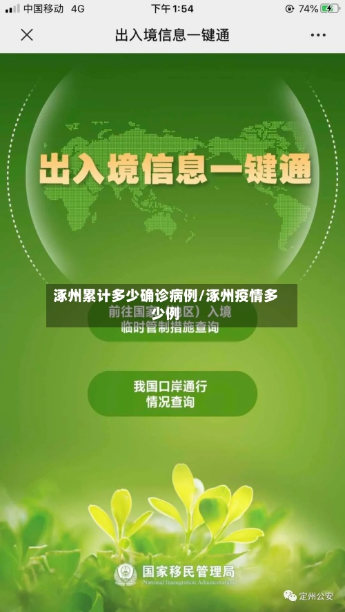 涿州累计多少确诊病例/涿州疫情多少例