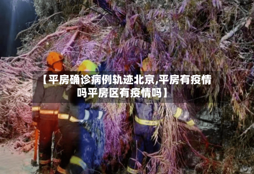 【平房确诊病例轨迹北京,平房有疫情吗平房区有疫情吗】-第3张图片
