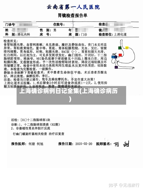 上海确诊病例日记全集(上海确诊病历)