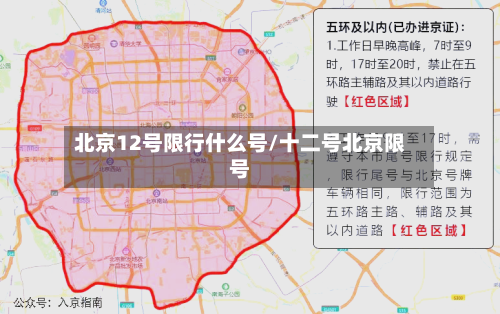北京12号限行什么号/十二号北京限号-第2张图片