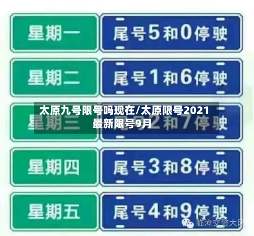 太原九号限号吗现在/太原限号2021最新限号9月-第3张图片