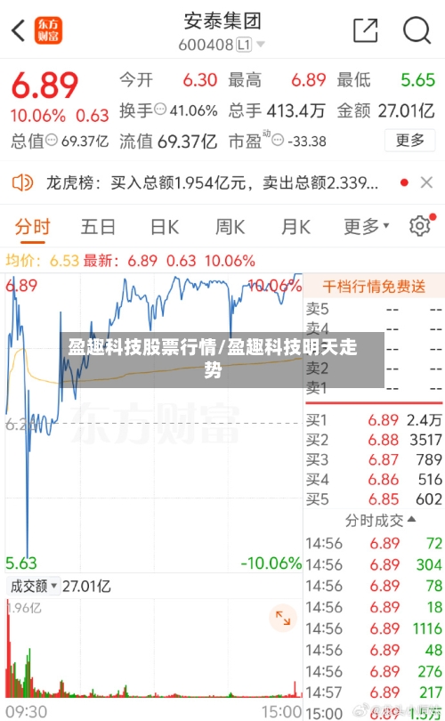 盈趣科技股票行情/盈趣科技明天走势-第3张图片