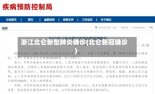 浙江北仑新型肺炎确诊(北仑新冠确诊)-第3张图片