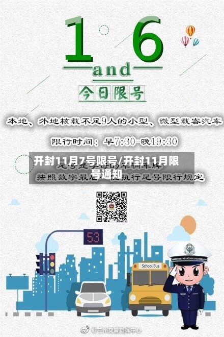 开封11月7号限号/开封11月限号通知
