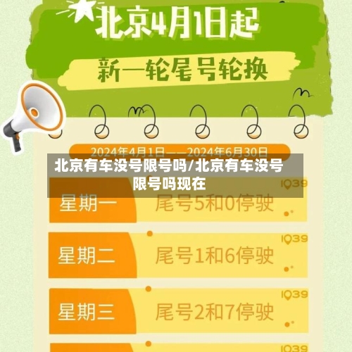 北京有车没号限号吗/北京有车没号限号吗现在-第3张图片