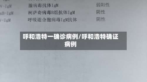 呼和浩特一确诊病例/呼和浩特确证病例-第2张图片