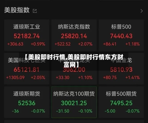【美股即时行情,美股即时行情东方财富网】