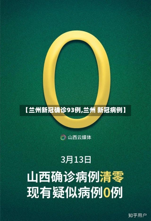 【兰州新冠确诊93例,兰州 新冠病例】