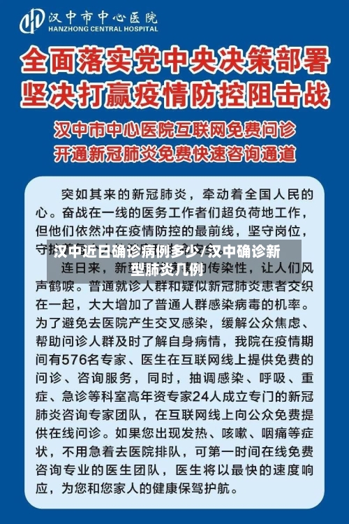 汉中近日确诊病例多少/汉中确诊新型肺炎几例-第3张图片