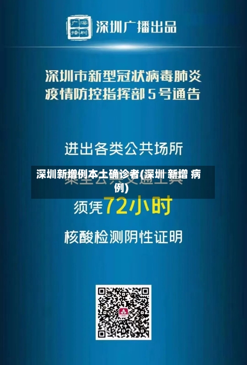 深圳新增例本土确诊者(深圳 新增 病例)-第2张图片