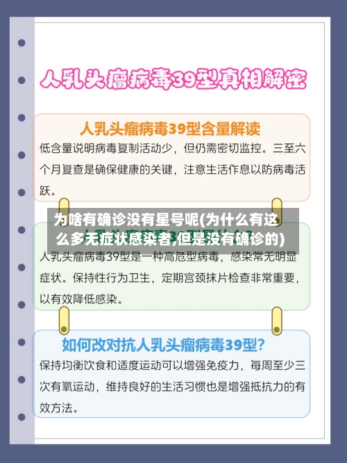 为啥有确诊没有星号呢(为什么有这么多无症状感染者,但是没有确诊的)