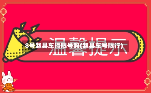 8号赵县车辆限号吗(赵县车号限行)