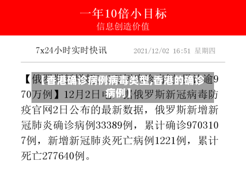 【香港确诊病例病毒类型,香港的确诊病例】-第3张图片