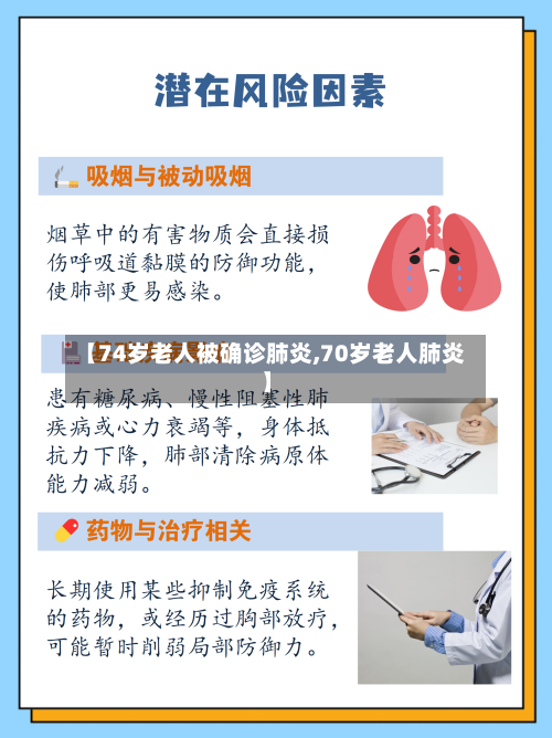 【74岁老人被确诊肺炎,70岁老人肺炎】