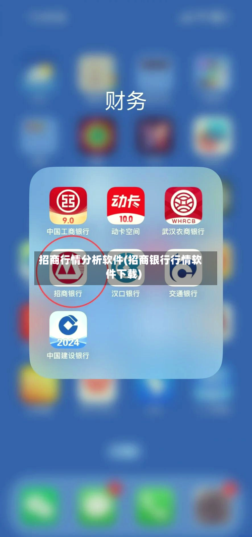 招商行情分析软件(招商银行行情软件下载)