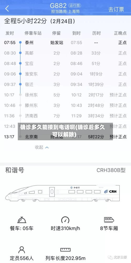 确诊多久能接到电话啊(确诊后多久可以解除)