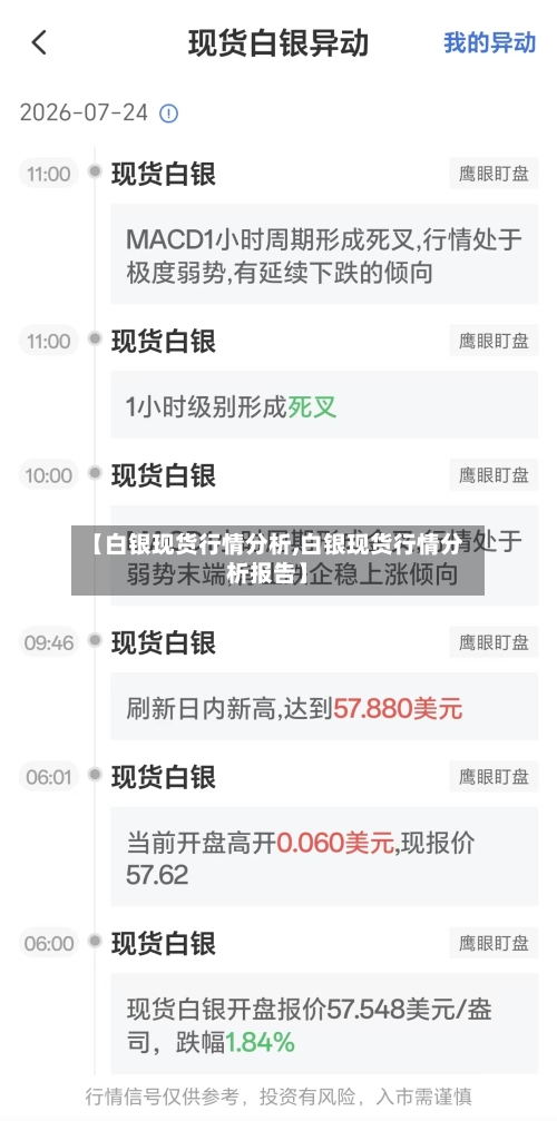 【白银现货行情分析,白银现货行情分析报告】-第2张图片