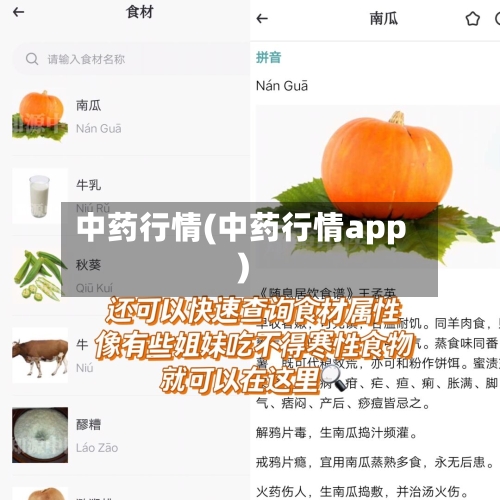 中药行情(中药行情app)