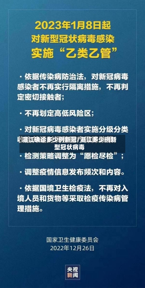 湛江确诊多少例新冠/湛江多少例新型冠状病毒