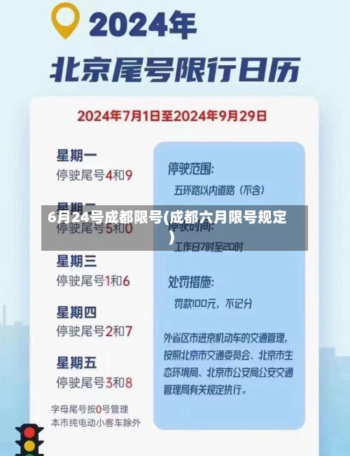 6月24号成都限号(成都六月限号规定)