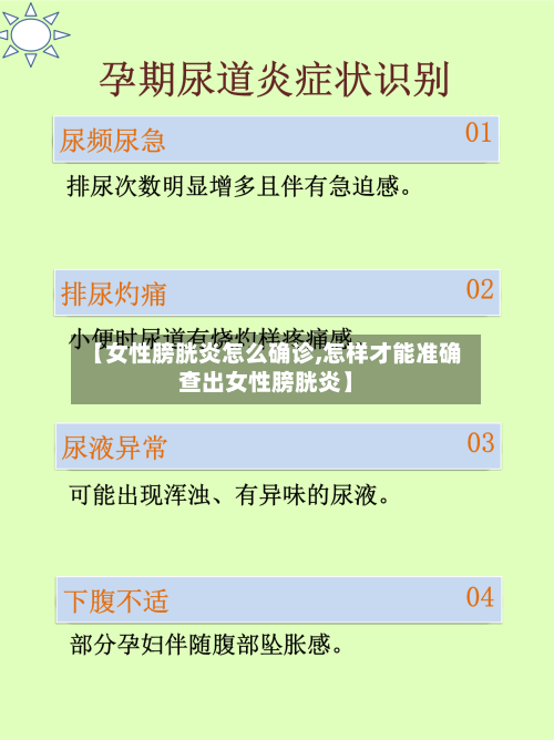 【女性膀胱炎怎么确诊,怎样才能准确查出女性膀胱炎】