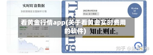 看黄金行情app(关于看黄金实时费用的软件)